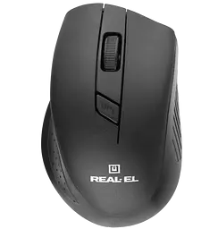 Миша бездротова REAL-EL RM-300 Black/Grey (EL123200012) - мініатюра 1