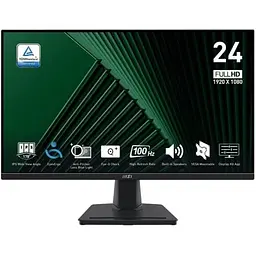 Монітор MSI 23.8" PRO MP245G Black 2x2 Вт teh0020208