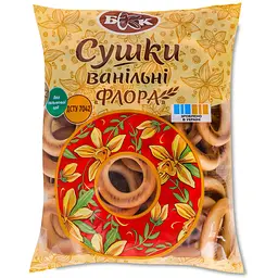 Сушки БКК Флора ванільні 300 г