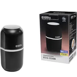 Кавомолка Eisen ECG-038B чорна (ECG-038B) - мініатюра 9