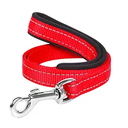 Повідець для собак Dog Extreme нейлон з прорезиненою ручкою (4820082494452)