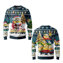 Світшот з 3D принтом Minion Winter Fun 31575 L