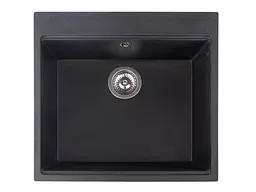 Кухонна мийка Miraggio Lagoon 540 black 0001039, Чорний