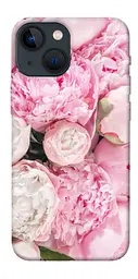 Чохол Demsky Pink peonies для Apple iPhone 13 mini (5.4)