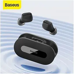 Бездротові навушники Baseus EZ10 в кейсі чорні (A00054300116-Z1) - мініатюра 7