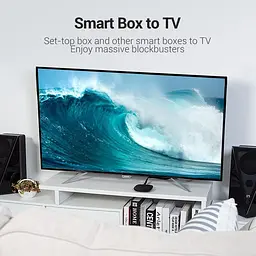 Кабель HDMI M - M, 8.0м, Vention, V2.0, 4K 60Гц, PVC Flat Design, Black - мініатюра 6