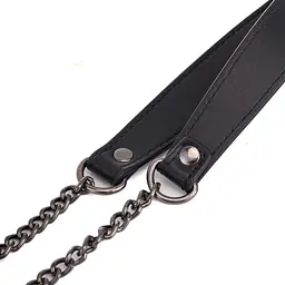 Сумка для секс-іграшок LOCKINK Mysterious Square Kink Bag, чорна, набір для бондажу в комплекті - мініатюра 4