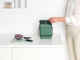 Відро для сміття Brabantia Sort&Go, темно-зелений, 3 л (129865) - мініатюра 3