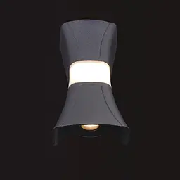 Світильник Brille фасадний LED 7W IP54 Black WW (AL-613/2) - мініатюра 5