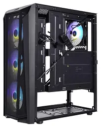 Корпус QUBE BOREY V2.0 ARGB Black (BOREY_F5NU3_V2.0) - мініатюра 7
