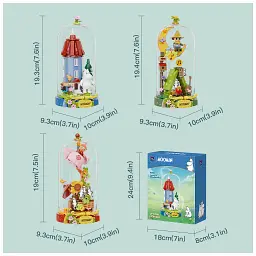 Конструктор Pantasy Moomin - Весна в Мумінваллеї (87202) - мініатюра 5