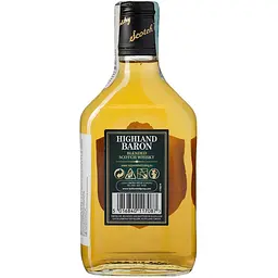 Віскі Highiland Baron Blended Scotch 40% 0.2 л - мініатюра 2