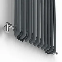 Радіатор з полицями Ideale Zeta 12 10/1800/460 антрацит - мініатюра 2