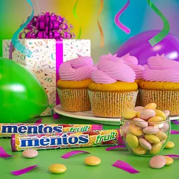 Драже Mentos Fruits 3 х 38г - мініатюра 4