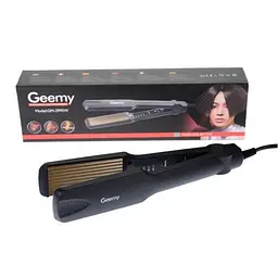 Плойка для волосся з турмаліновим покриттям праска випрямляч 45 Вт Geemy GM 2995W