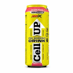 Передтренувальний комплекс AMIX CellUp Drink, 500 мл - Персик