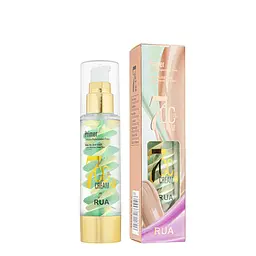База під макіяж двоколірна RUA 7 CC-cream Concealer Replenishment Primer 6004, 01 Ivory & Mint Green/Слонова кістка - Зелена