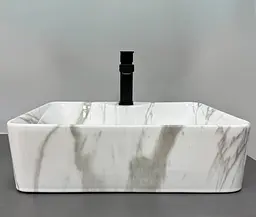 Умивальник VBI Forli накладний 48x38 см sand glossy VBI-011109 - мініатюра 4