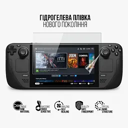 Гідрогелева плівка на консоль Valve Steam Deck OLED ArmorStandart захисна плівка на консоль прозора (ARM73567) - мініатюра 2