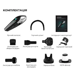 Акумуляторний миючий пилосос Cecotec Conga Popstar Micro 18,5V Animal Hand CCTC-05540 - мініатюра 3