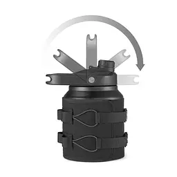 Термос Naturehike NH22SJ001 сталь 2.5 л чорний - мініатюра 2