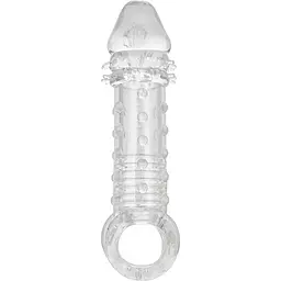 Насадка на пеніс CalExotic Novelties Transparent Ultimate Extender 16 см прозора