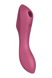 Вібратор Satisfyer Curvy Trinity 3 Вакуумний та стимулятор для точки G, 17.5х5.3 см червоний - мініатюра 6
