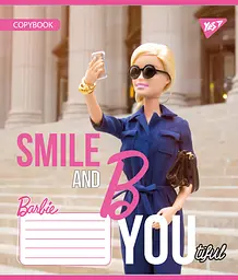 Набір зошитів Yes Barbie А5 в косу лінію 12 аркушів 25 шт. (767208) - мініатюра 5