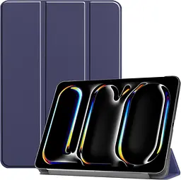 Чохол-книжка BeCover Smart Case для Apple iPad Pro 13" M4 2024 Deep Blue (711644) - мініатюра 2