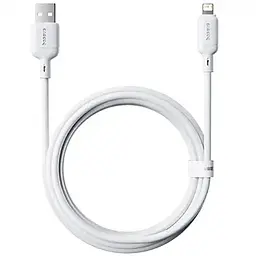 Кабель для зарядки Baseus Silky Series USB to Lightning з чипом E-mark, 2м, 2.4А, P10377702213-01 Білий