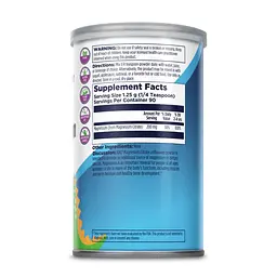 Дитячий магній цитрат Magnesium Powder 200 мг 4 oz Без смаку - мініатюра 2