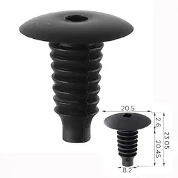Кліпса для обшивки салон багажник Opel, Bmw, Volkswagen, Seat, Skoda, Audi, Mercedes, Ford (2207713) (C0942)
