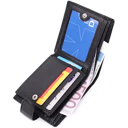 Чоловічий шкіряний гаманець ST Leather 11х9,3х1,5 см acs0028291 - мініатюра 5