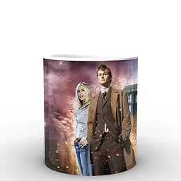 Кухоль GeekLand Doctor Who та Троянда DW.02.015.192 330 мл білий - мініатюра 2