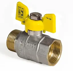 Кран кульовий Koer 1" Гшб газ (KR.518.Pr.Gas) KR0054