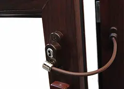 Замок безпеки з тросом Safety Lock SL2 коричневий - мініатюра 3