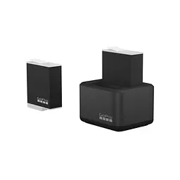 Аксесуар до екшн-камер GoPro Dual Battery Charger + 2 Enduro Batteries for HERO11/10/9 (ADDBD-211-VE) - мініатюра 2