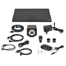 Камера для мікроскопа SIGETA MCAM4K-PRO + екран Displayer HD Touch 13.3" HDMI (65523) - мініатюра 3