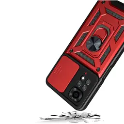 Чохол до мобільного телефона BeCover Military Xiaomi Redmi Note 11 / Note 11S Red (707415) - мініатюра 3