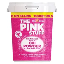 Плямовивідник, порошок для видалення плям The Pink Stuff для кольорових речей, 1 кг