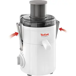 Соковитискач центробіжний Tefal ZE370138 White UA - мініатюра 2