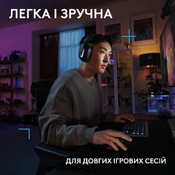 Навушники Logitech G522 Lightspeed Wireless Gaming Headset Black (981-001544) - мініатюра 8