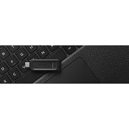 USB флеш-накопичувач Kingston DataTraveler 70 128GB USB-C 3.2 Gen 1 Black (DT70/128GB) [66935] - мініатюра 4