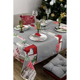 Скатертина Прованс Merry Christmas 180x132 см (4823093451421) - мініатюра 7