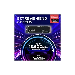 Накопичувач SSD M.2 2280 1TB T705 Micron (CT1000T705SSD3) - мініатюра 2