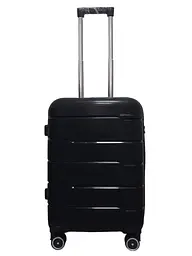 Валіза мала S+ з поліпропілену Milano bag 0305 52л Чорний