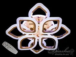 Світлодіодна люстра Diasha AS8073/4+4G LED 3color dimmer