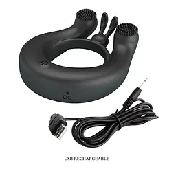 Віброкільце PRETTY LOVE DAHLIA, 12 vibration functions memory function PRETTY LOVE BI-210324 102767 - мініатюра 6