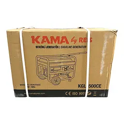 Бензиновий електрогенератор Kama KGL3500CE з електростартером 2.8кВт - мініатюра 8