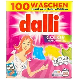 Пральний порошок Dalli Color Waschmittel 6 кг 100 циклів прання